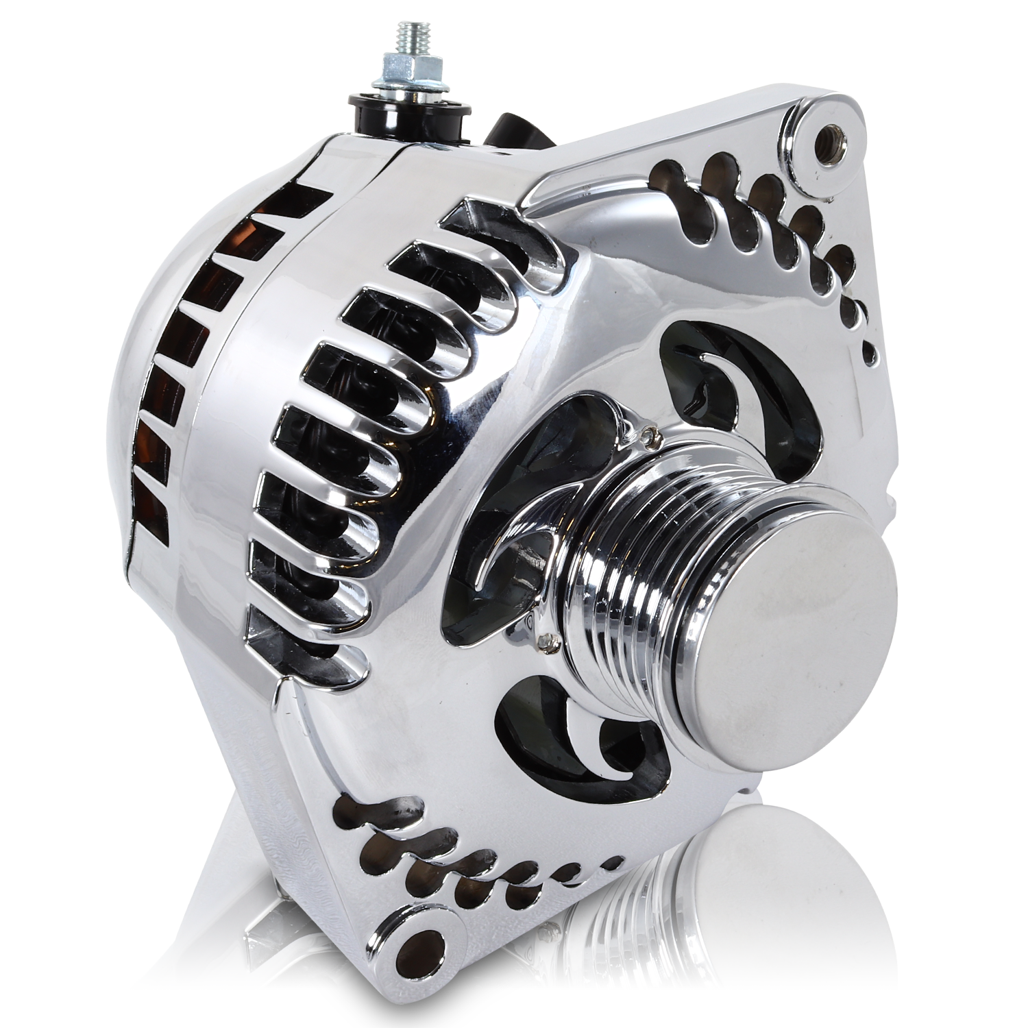 240 amp racing alternator - Chrome - Mechman Alternators 240 amp racing alternator - Chrome - Mechman Alternators