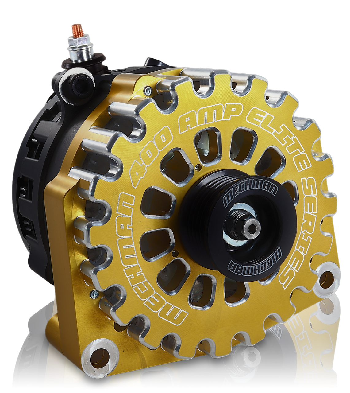 ￼【DEMOライン】ATOMIC bulester AX164 Bluestar High Output 400A large case BILLET alternator for 2001-2007