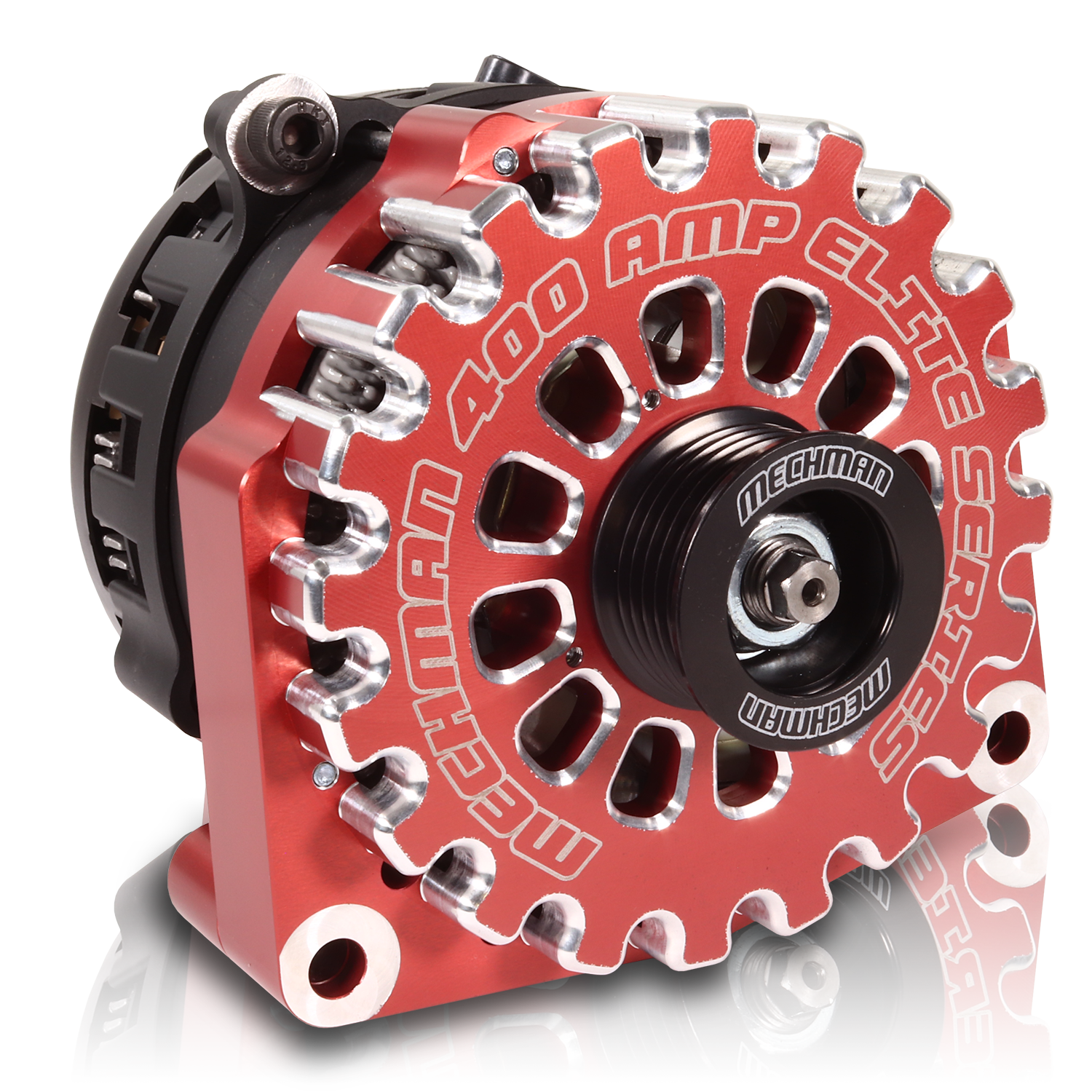 MARK&amp;LONA - mcbetty E Series 400 Amp Pink Billet 96-04 GM Truck - Mechman